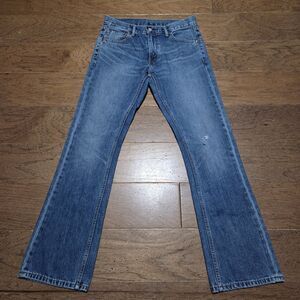 Levi's 527 Slim Bootcut Jeans Mens 30x32 Blue Denim Western Cowboy Rodeo